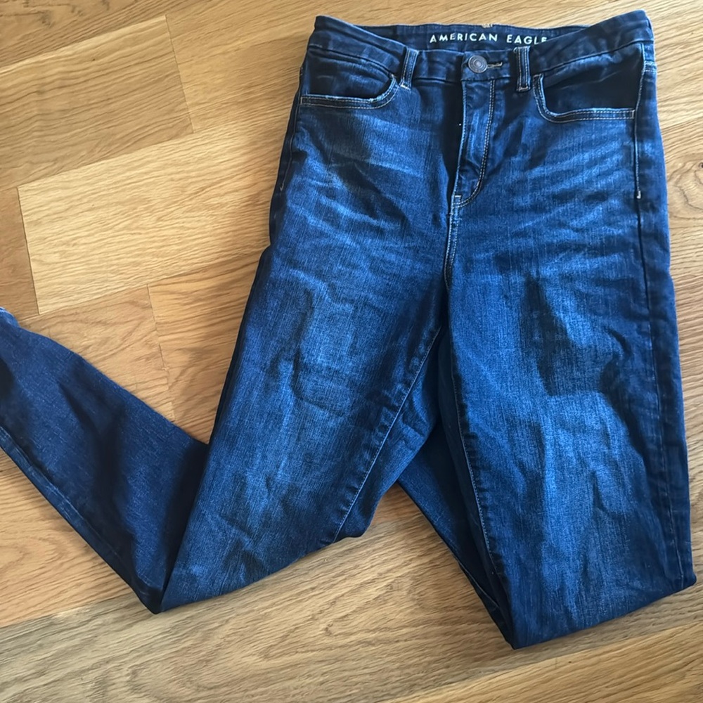 American Eagle Curvy Hi-rise jeggings